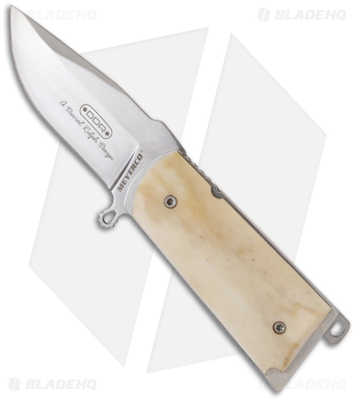 Meyerco Darrel Ralph Assisted Opening 45 Knife w/ Bone Handle (3.8" Polished)