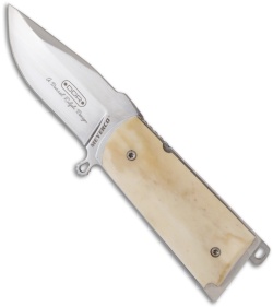 Meyerco Darrel Ralph Assisted Opening 45 Knife w/ Bone Handle (3.8" Polished)