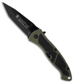 Smith & Wesson Medium Special Ops Spring Assist Knife (3.2" Black) SPECM