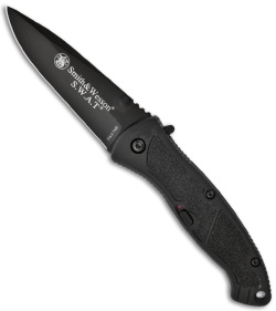 Smith & Wesson Medium SWATMB MAGIC Spring Assist Knife (3.2" Black Plain)