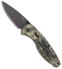 SOG Aegis Knife Spring Assisted Digital Camo (3.5" Black) AE-06