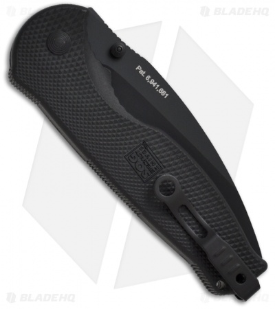 SOG Flash II Rescue Assisted Opening Knife (3.5" Black Serr) TFSA-6