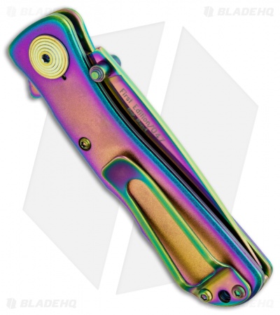 SOG Twitch II Spring Assisted Knife (2.65" Rainbow) TWI-11