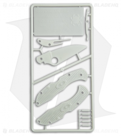 Spyderco Glow-in-the-Dark Plastic Knife Kit C11 Delica PLKIT1