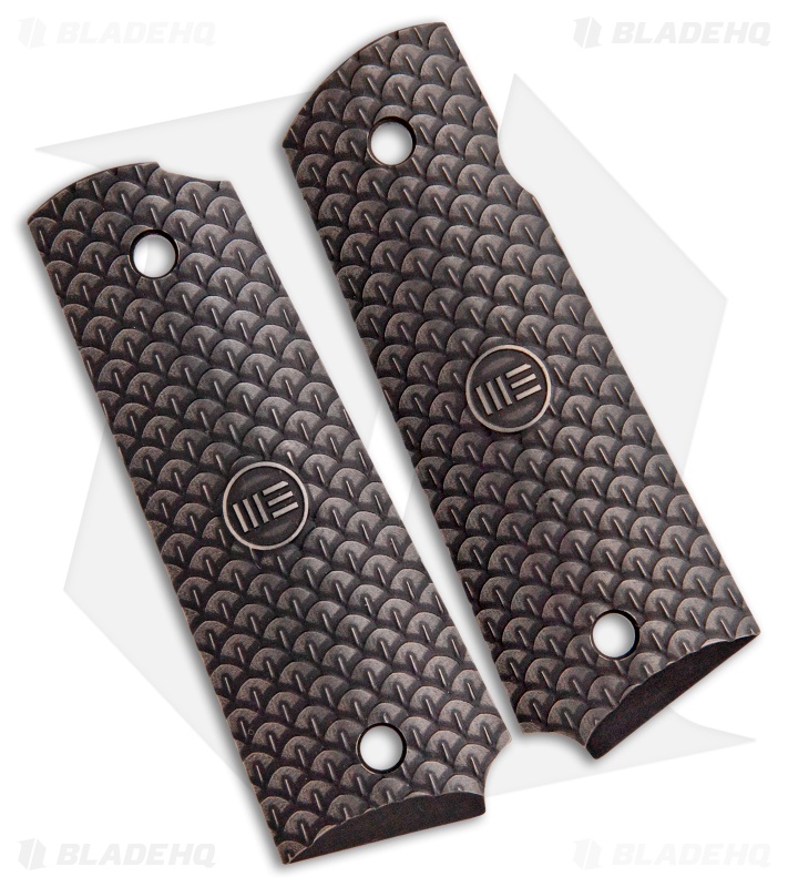WE Knife Co. Full Size 1911 Gun Handle Grips (Bronze)  A-06A 