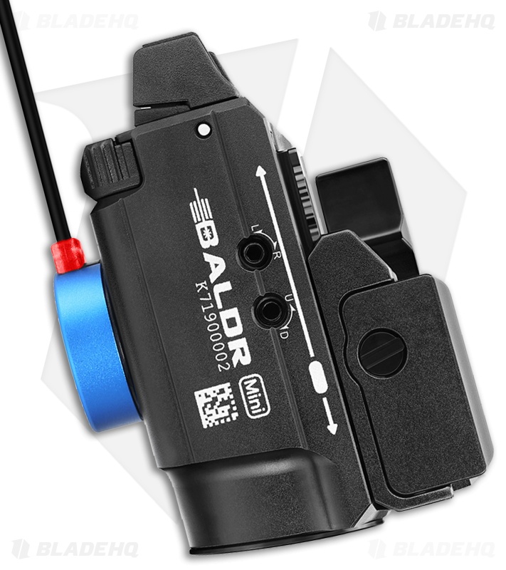 Olight BALDR Mini LED Flashlight + Laser | Black - Blade HQ