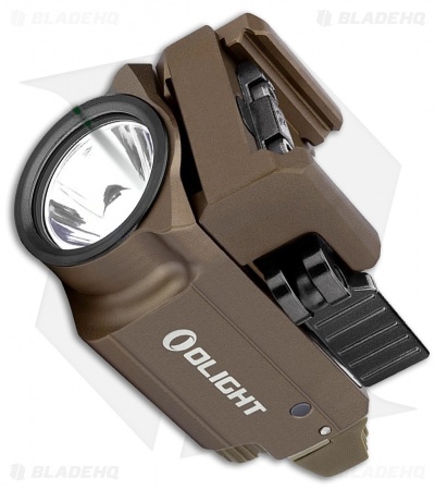 Olight BALDR Mini LED Flashlight + Laser | Tan - Blade HQ