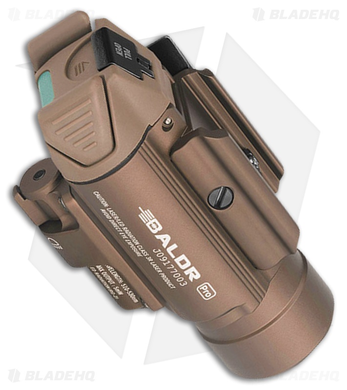 Olight BALDR-Pro Weapon Mount Light/Laser | Tan - Blade HQ
