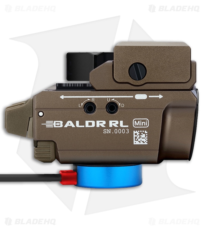 Olight BALDR RL Mini LED Light/Laser | Tan - Blade HQ