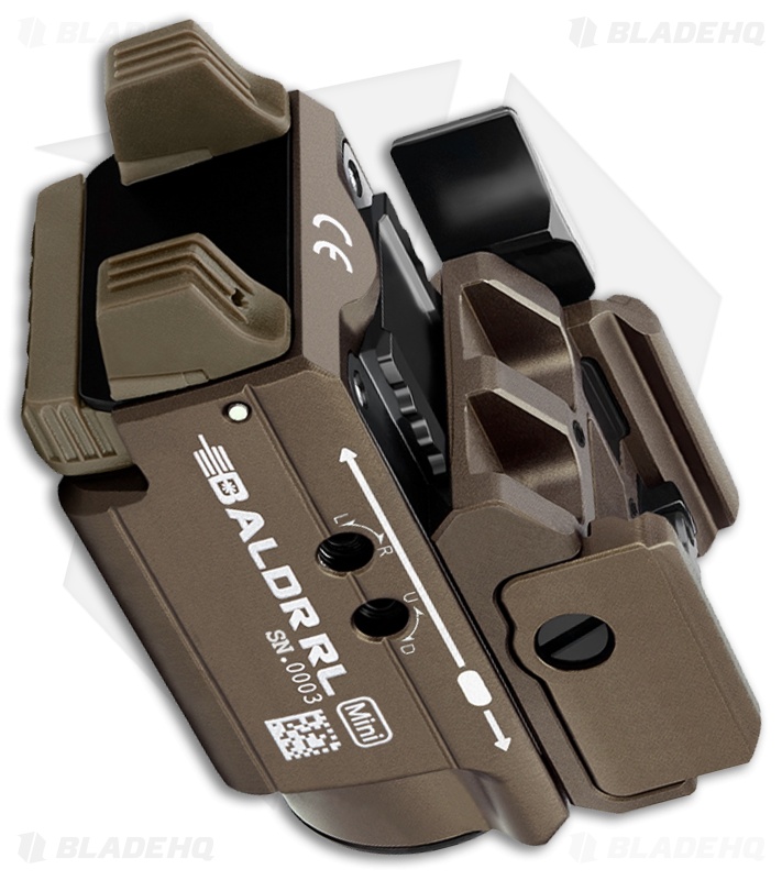 Olight BALDR RL Mini LED Light/Laser | Tan - Blade HQ