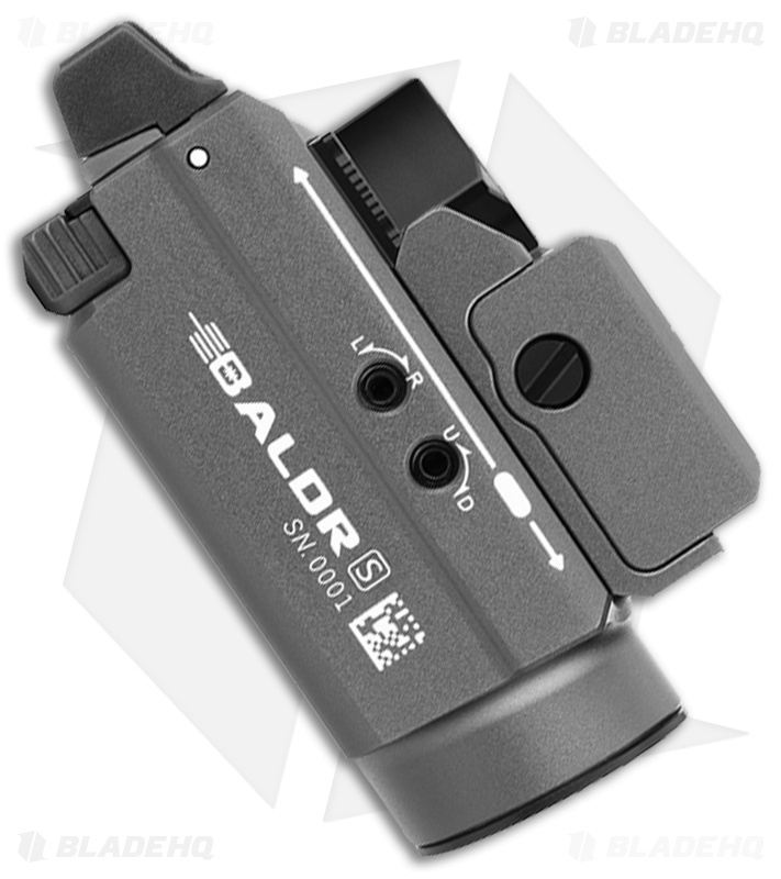 OLIGHT (オーライト) BALDR S : ガンメタルグレー ★限定品★ Olight Baldr S Weapon Light Gunmetal Grey (Limited Ed