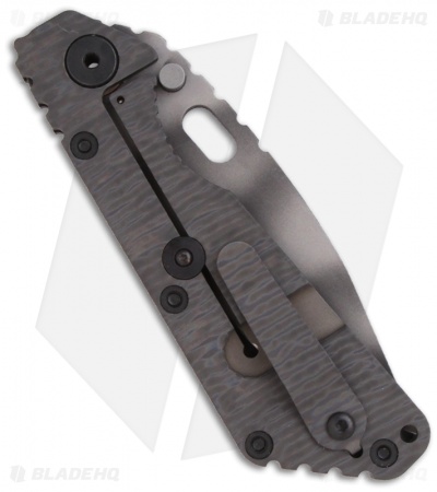 Strider SMF Tanto Knife Black G-10 (3.9" Tiger Stripe)