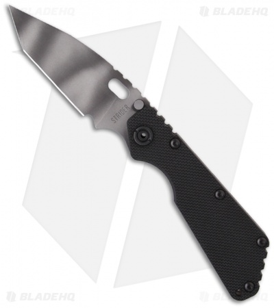 Strider SMF Tanto Knife Black G-10 (3.9" Tiger Stripe)
