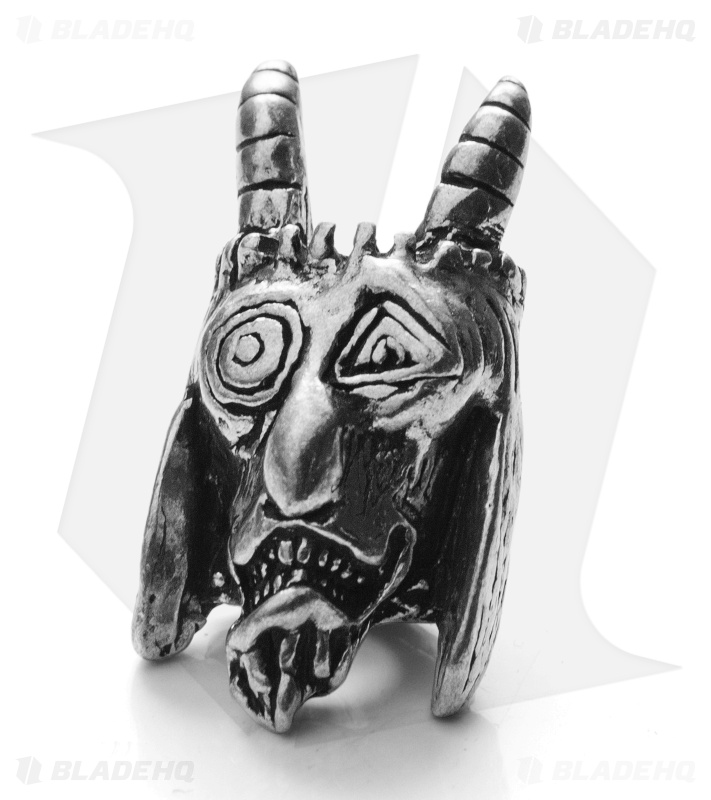 Schmuckatelli USN Tactical Goat Skull Bead (Pewter)