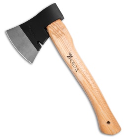 Angelo B Carpenters Axe Brown Wood Black C45 Steel Head | 195115