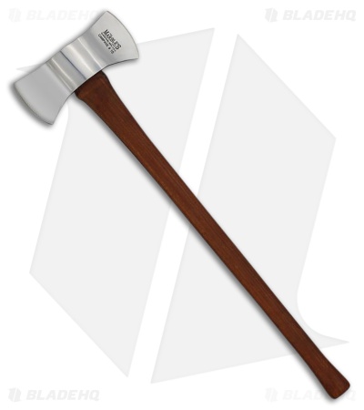 Marbles No.15 Double Bit Axe – 27" Overall Brown Wood Handle