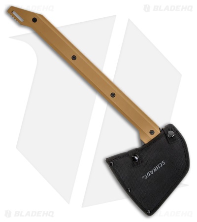 Schrade 19.5in Frontier Axe Brown GFN (4.50 Black 3Cr13 Head)