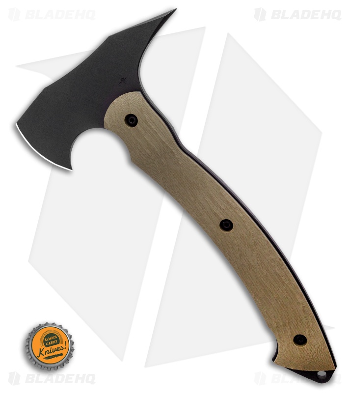 Toor Knives 11" Tomahawk Mute Sage G-10