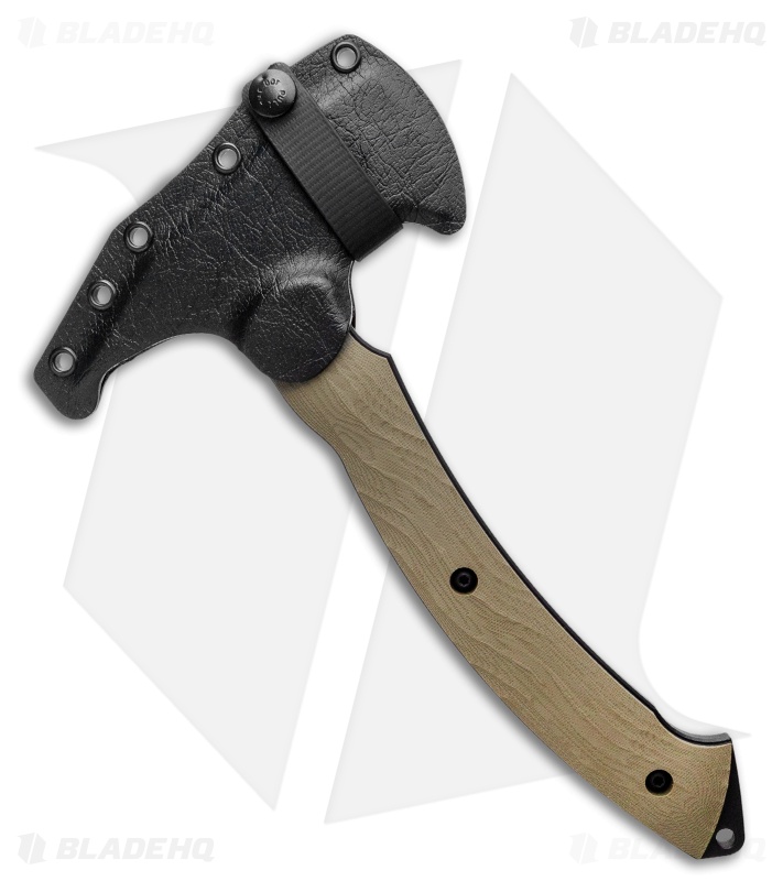 Toor Knives 11" Tomahawk Mute Sage G-10