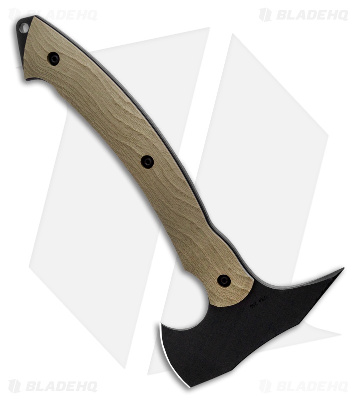 Toor Knives 11" Tomahawk Mute Sage G-10