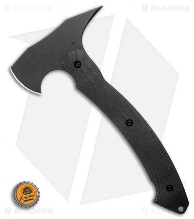 Toor Knives 11" Tomahawk Shadow Black G-10