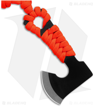 Condor Carlitos Neck Knife Hatchet Orange Paracord (Black)