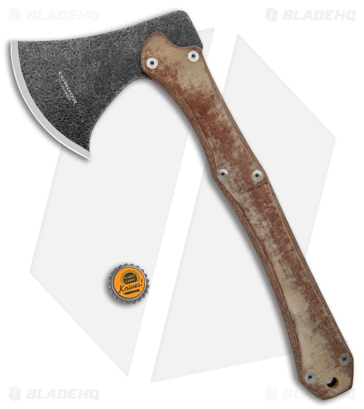 Condor Mountain Pass Axe Micarta w/ Leather Sheath