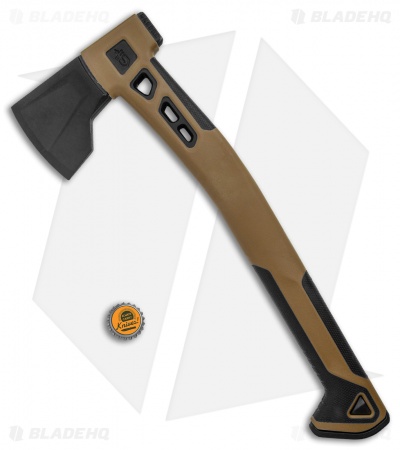 Gerber 15" Bushcraft Hatchet Axe Black/FDE GFN (5.5" Black) 31-003783