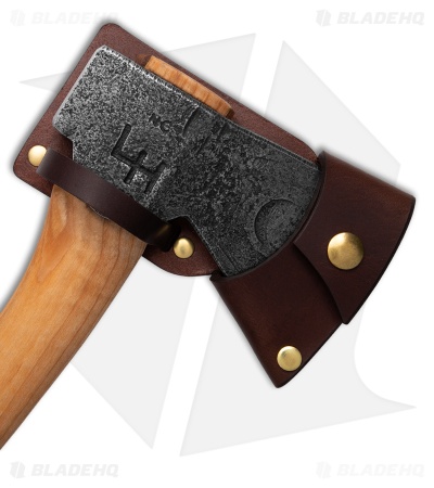 Hoffman Blacksmithing 12" Flamed Maple Axe - Black Finish