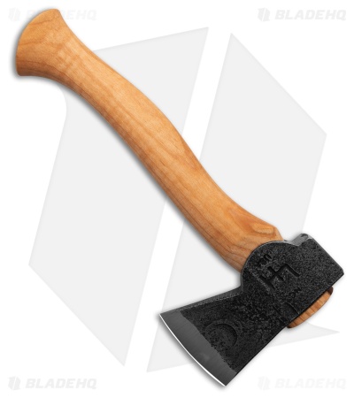 Hoffman Blacksmithing 12" Flamed Maple Axe - Black Finish