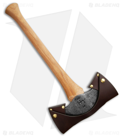 Hoffman Blacksmithing 19" Saddle Axe w/ Hickory Handle