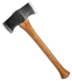 Hoffman Blacksmithing 19" Saddle Axe w/ Hickory Handle