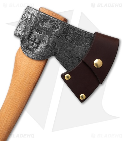Hoffman Blacksmithing 19" Wasatch Axe w/ Hickory Wood Handle - Natural Finish
