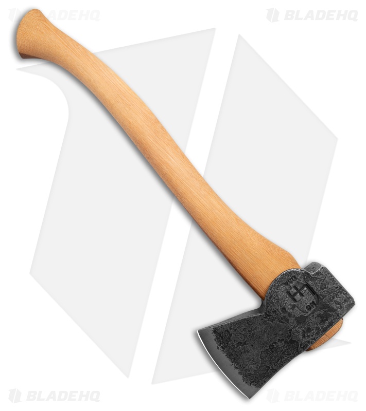 Hoffman Blacksmithing 19" Wasatch Axe w/ Hickory Wood Handle - Natural Finish