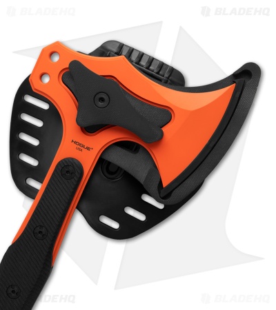 Hogue Knives EX-T01 Tomahawk Axe Black G-10  (Orange)