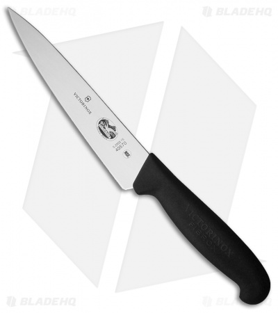 Victorinox Cutlery 6" Chef's Kitchen Knife Black Fibrox VN5200315