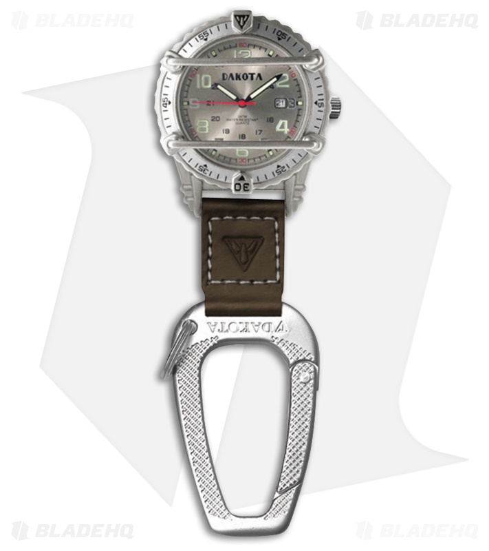 Dakota Phase III Clip Gray Watch DK3061
