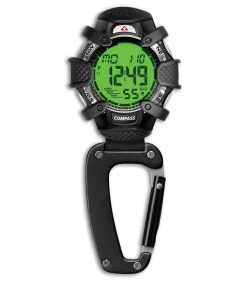 Dakota Tough Clip Digital Watch Black Rubber 