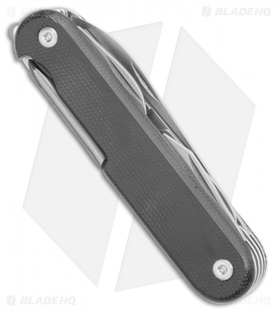 MKM Campo 7 Maniago Multi-Tool Knife Black Micarta Blade HQ