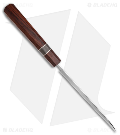 Xin Cutlery Octagonal 9" Chef's Knife Rosewood/Buffalo Horn Stonewash